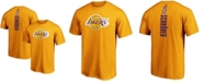 Fanatics Men's Dennis Schroder Gold Los Angeles Lakers Playmaker Name and Number T-shirt
